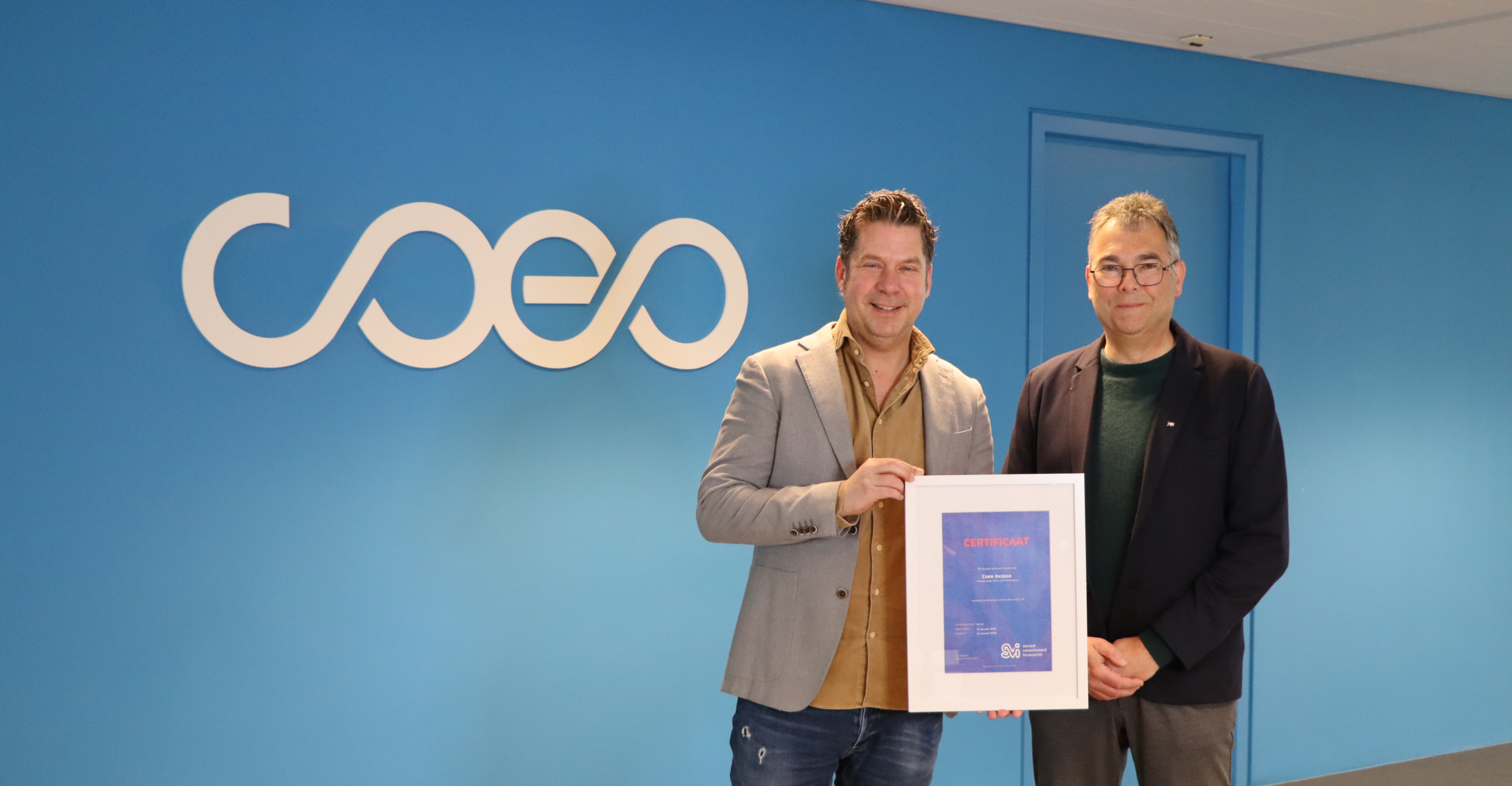 coeo behaalt Keurmerk Sociaal Verantwoord Incasseren (SVI)